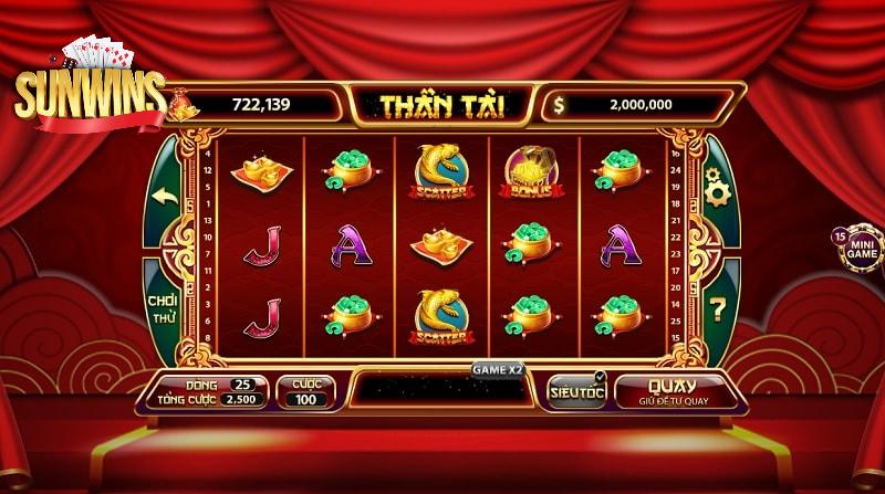 Chơi game nổ hũ tại Sunwin nhận loạt ưu đãi khủng