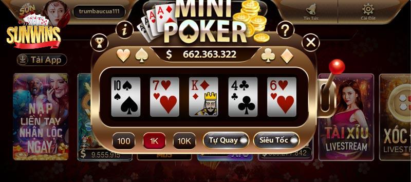 Mini game Sunwin mang đến nội dung hấp dẫn