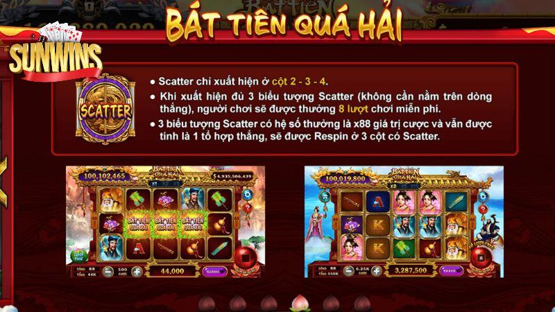 Nổ hũ Bát tiên Quá Hải sở hữu hệ thống đồ hoạ ấn tượng
