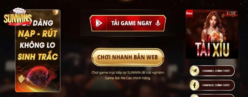 Tải game Sunwin và thắc mắc liên quan